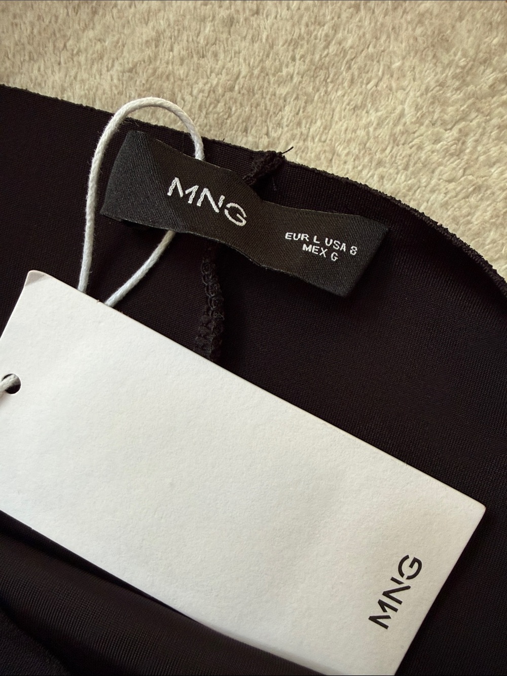 MANGO maternity black dress - Picture 3 of 7